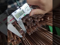 Beryllium Bronze БрБ2 Rods BrB2 Bar theo GOST 15835 Kích thước 3mm 10mm 20mm 50mm 60mm